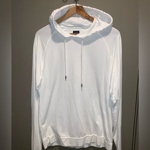White Good Man Brand Hoodie (Men’s Large)